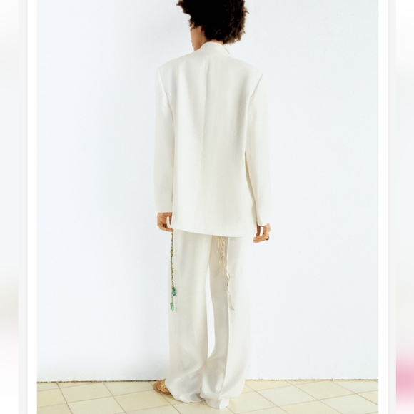 ZARA Oversized Flowy Blazer Bloggers Favorite - Picture 10 of 14